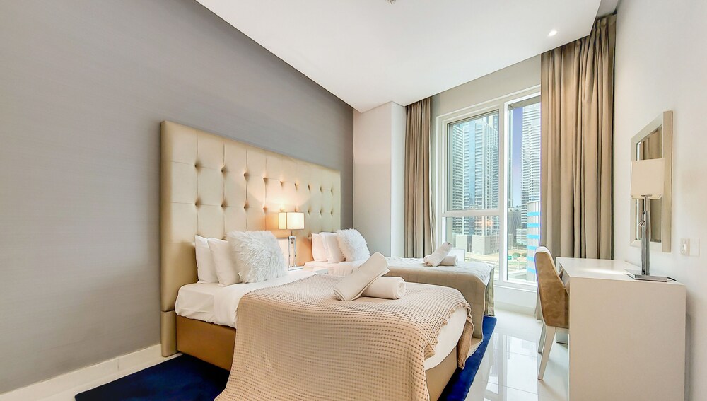 Manzil - Stylish 2BR Business Bay near Dubai Mall