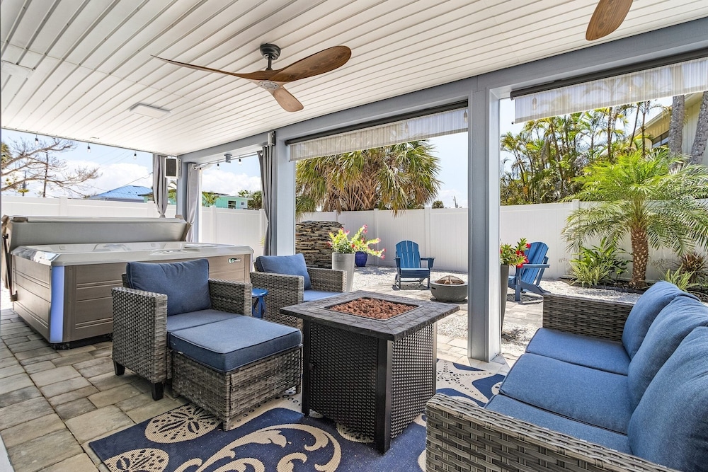 130 Tiki Tides: 2br W/ Outdoor Tiki Bar! 2 Bedroom Home