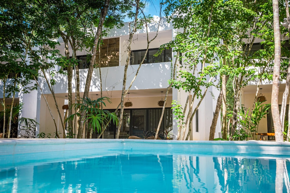 Villa Dzibanch Resort Pool AC Fast Internet