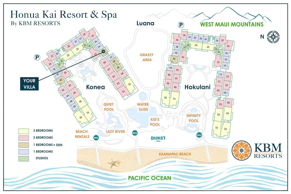 Honua Kai Konea Collection by KBM - 2 Units on same floor (108/112)