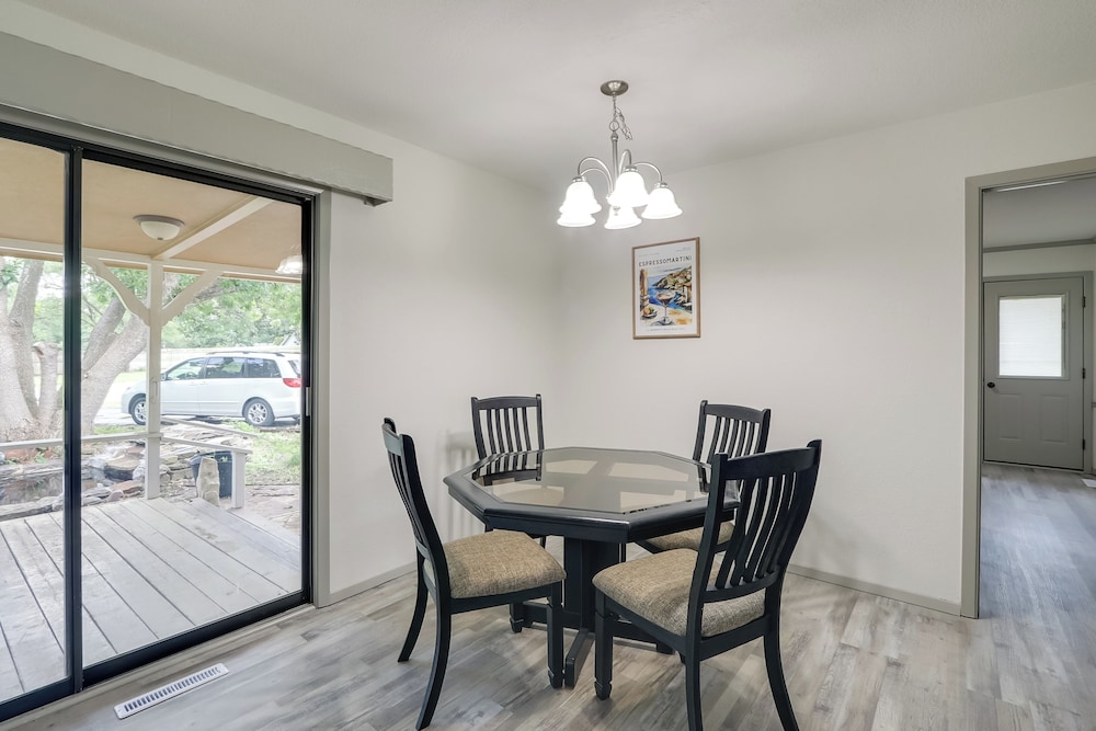 Group Getaway w/ Private Yard in Wichita!
