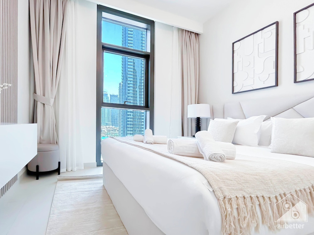 Luxury Burj Crown 4bedroom Balcony & Downtown View