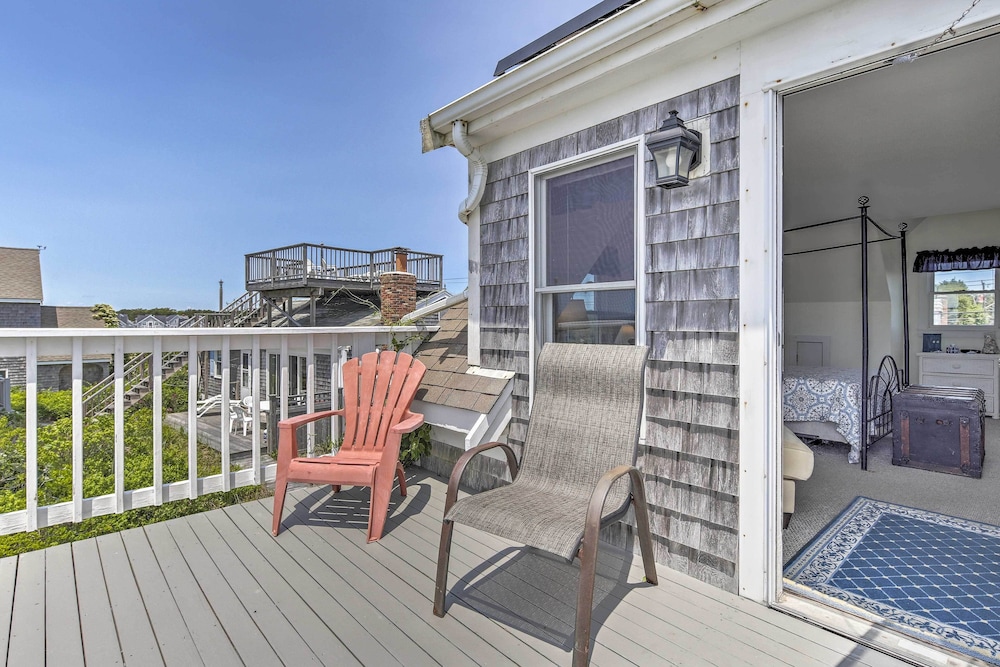 Fireplace + Sunroom! Oceanfront Cape Cod Cottage