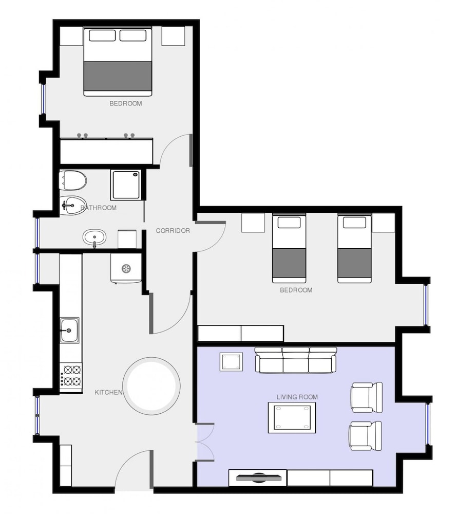 In Rome at Spanish Steps Classy Apartment With Modern Design in an Historic Palazzo