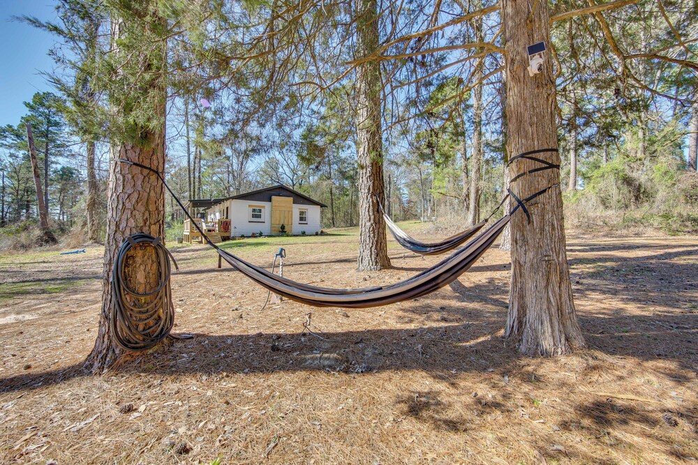 Winnsboro Home on 17 Acres: Outdoor Spots & Trails