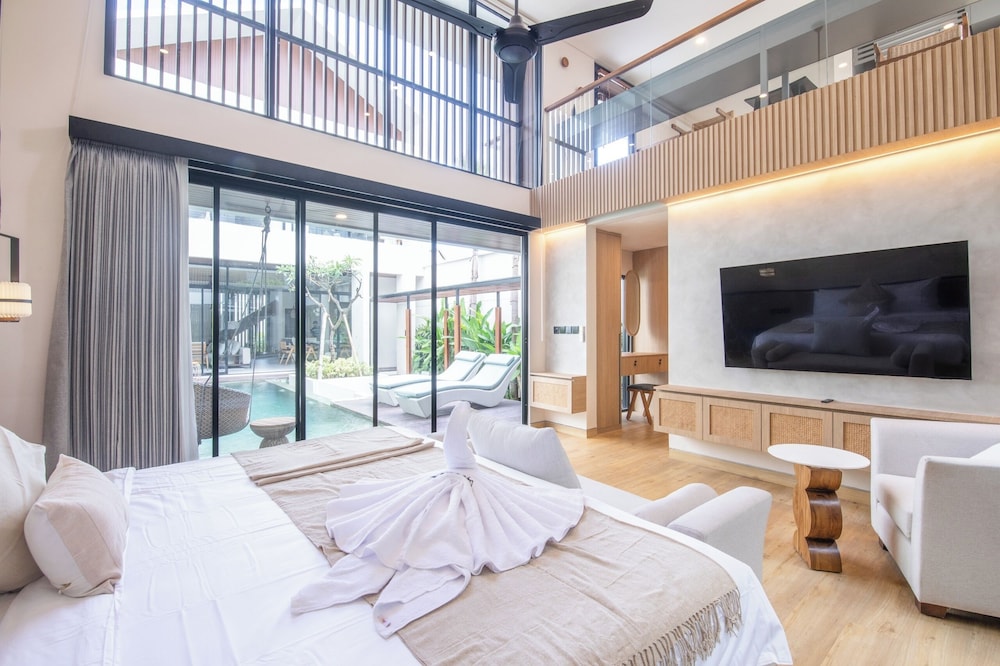 Elegant 3BR Escape Canggu AC 5min Shore