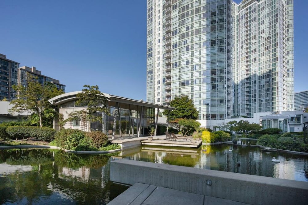 View of Water Pool Hot Tub Gym Steam Rm 2 Bdrm 2 Bath 24 Concierge Steps to Seawall