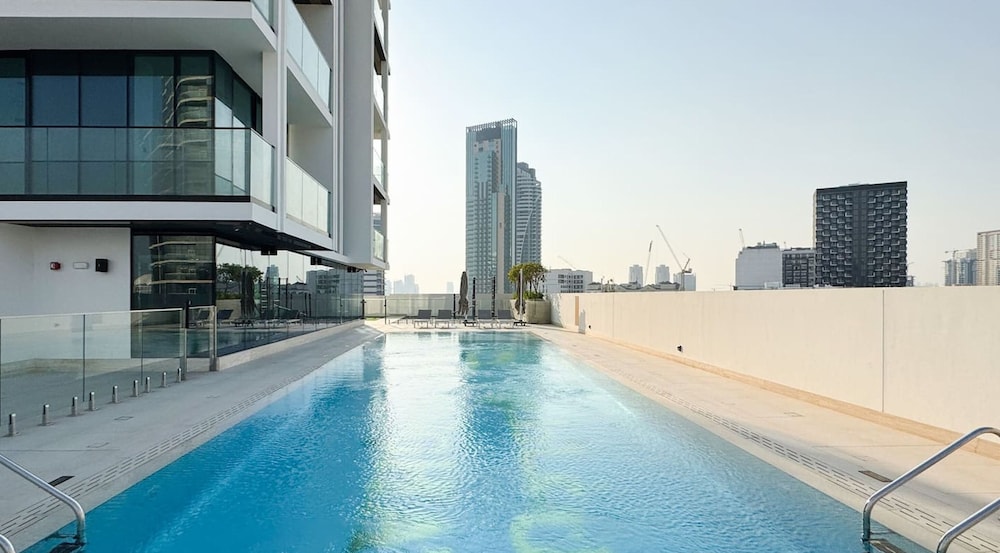 Modern 2BR w Balcony in JVC nr Dubai Sports City