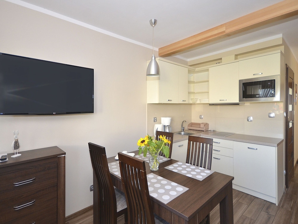Duplex Apartments 300 m From the Sea. Living Room, 2 Bedrooms, own Terrace view 5