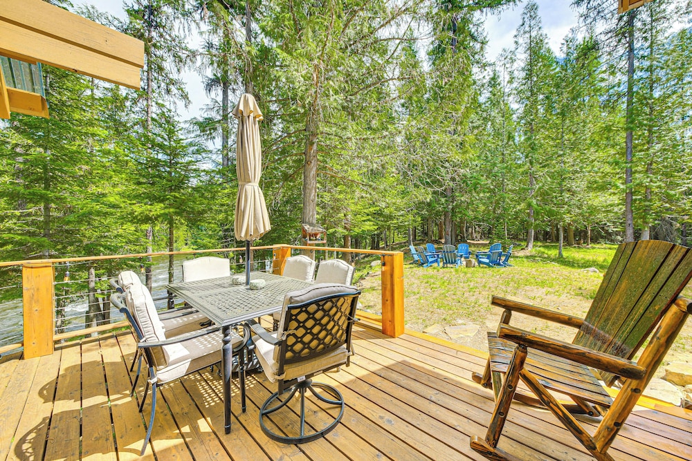 Riverside Cabin on 9 Acres in Montana