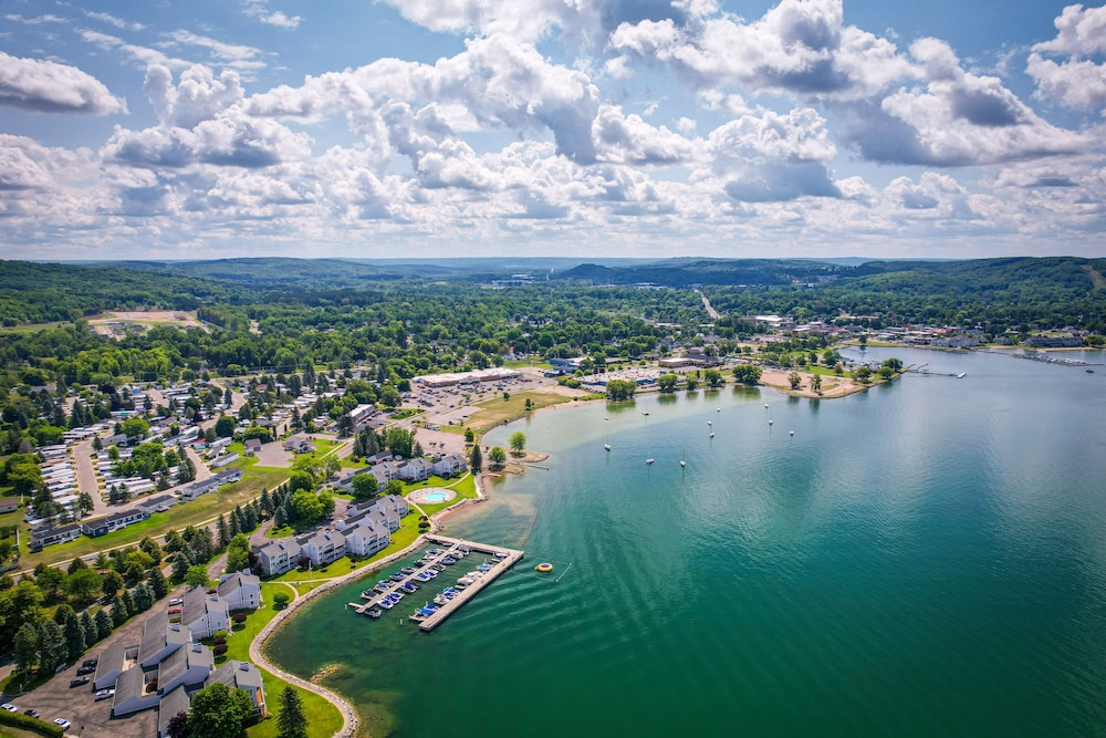 Luxury Lakefront Boyne City Townhome w/ Views! view 4