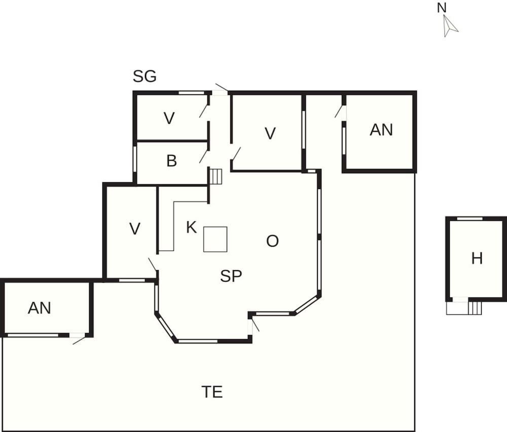 5 Star Holiday Home in Oro