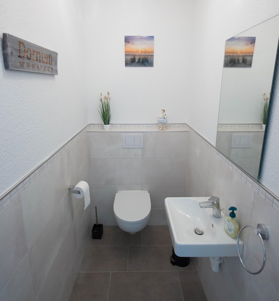 Haus in Dornum mit Kostenlosem Strandkorb