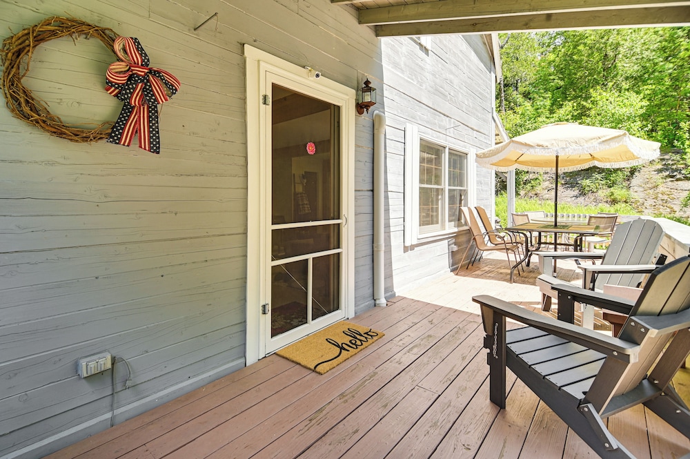 1 Mi to Rangeley Lake: Cabin w/ Wraparound Deck!