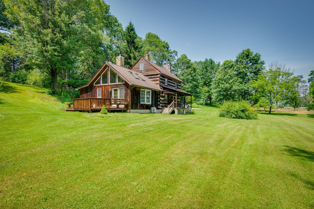 Historic Morrisdale Area Cabin w/ Deck & Fireplace view 2