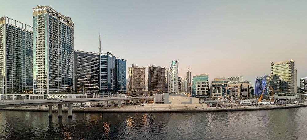2BR w Canal & Burj View Near Dubai Mall