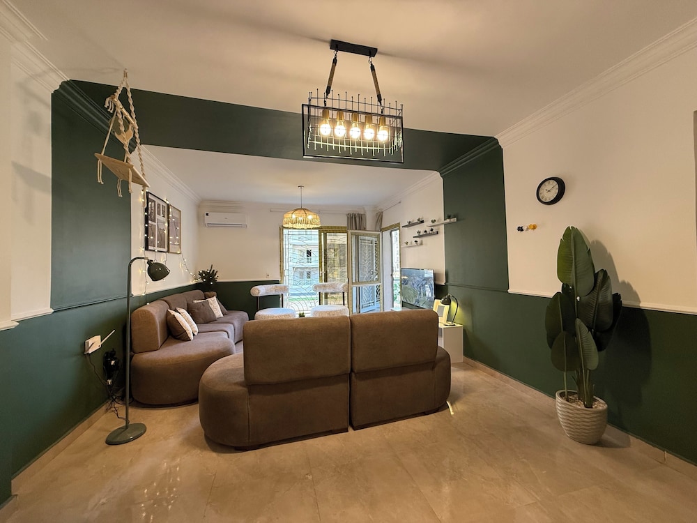 Unique 3-bedroom Apartment in First Al Sheikh Zayed, Cairo