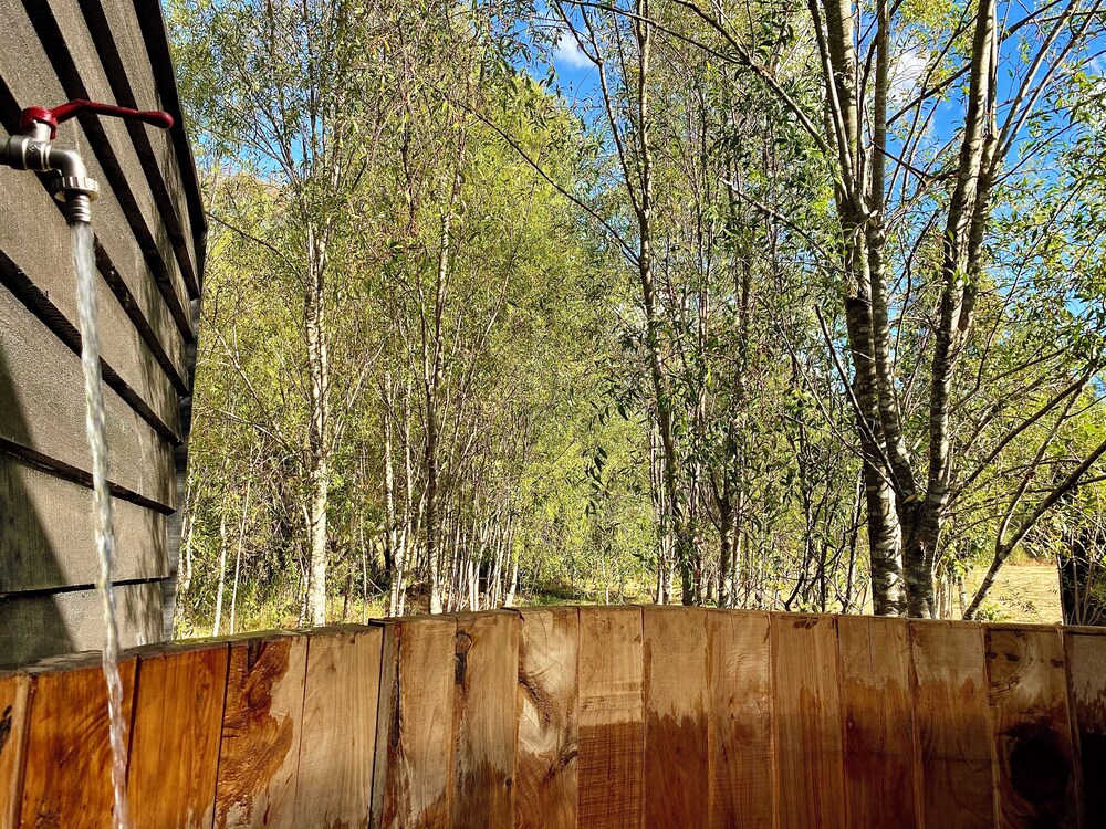 Refugio 14 With hot tub in the Forest