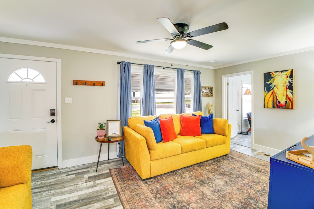 Walk to Casino: Home w/ Deck in Hot Springs!