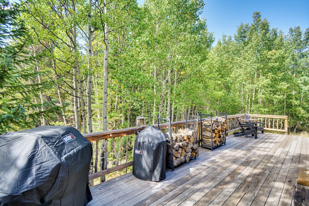 Hot Tub & Deck: Cabin Near Dtwn Alma & Breck