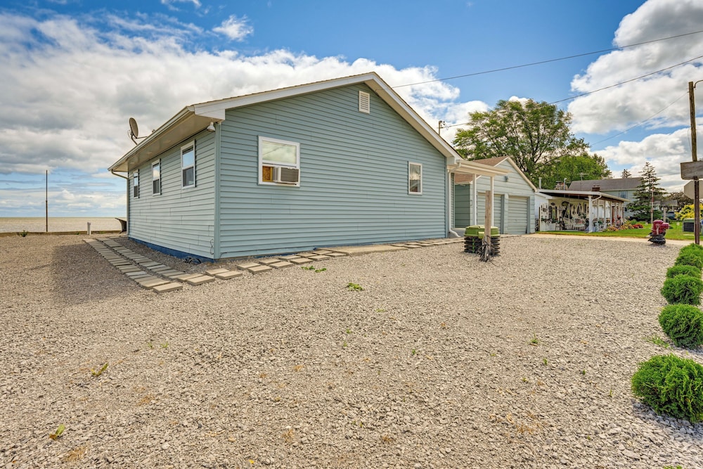 Serene Lakefront Standish Home w/ Fire Pit & Grill view 2