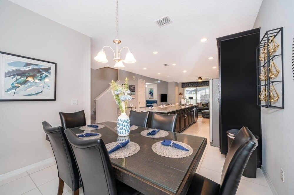 New! Modern Townhome Near Disney! Splash Pool, Resort W/waterpark-8206sa 3 Bedroom Townhouse