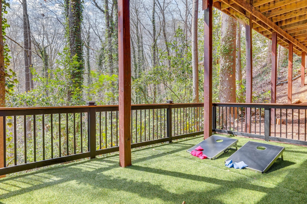 Mid-century Modern Luxe Retreat w/ Hot Tub & Decks view 3