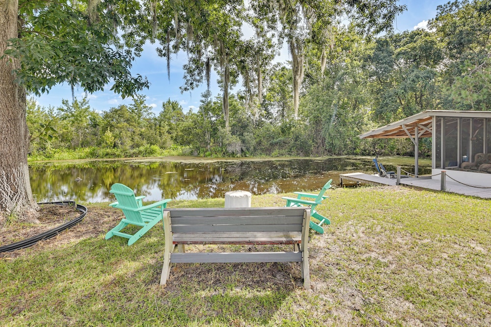Withlacoochee River Retreat w/ Dock: Paddle & Fish