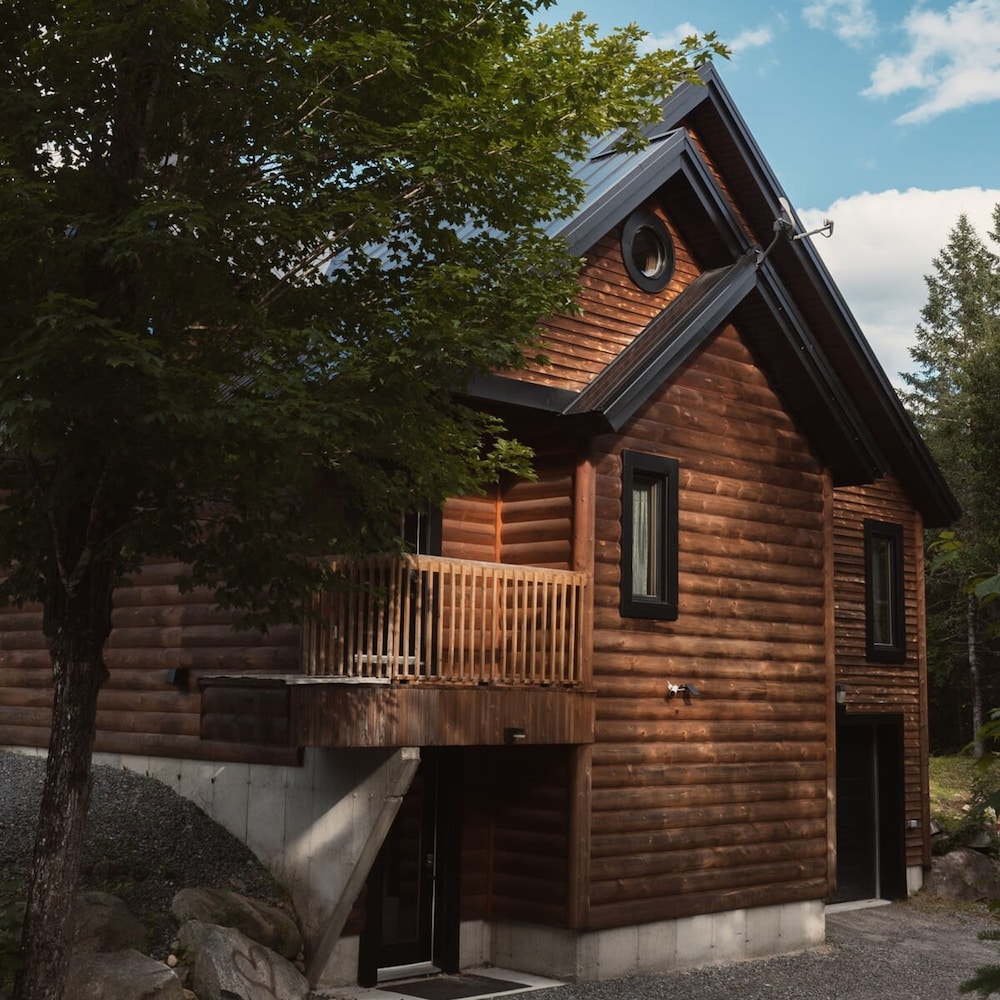 Chalet Bonheur -spa in Nominingue