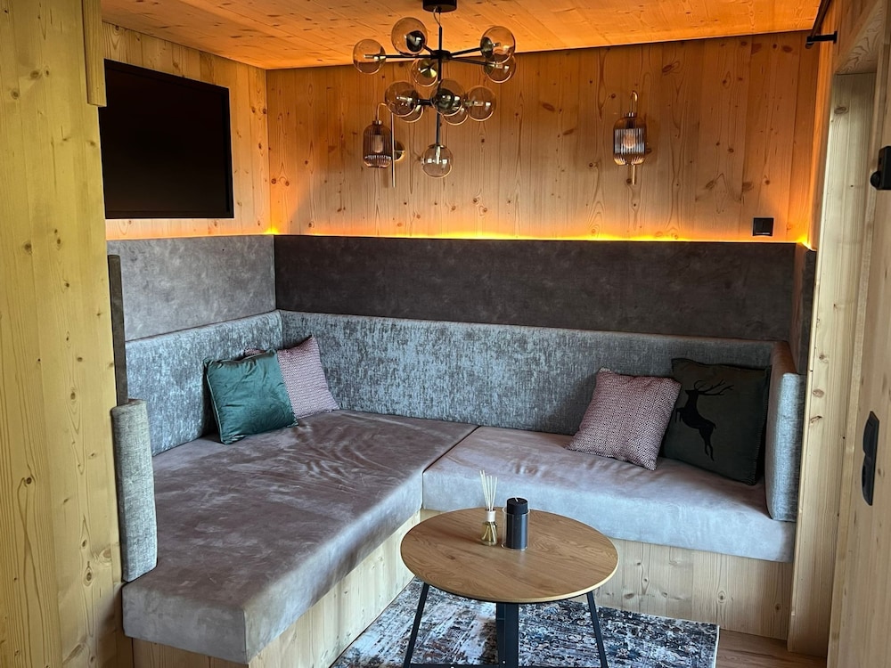 Panoramic hut in the ski Area