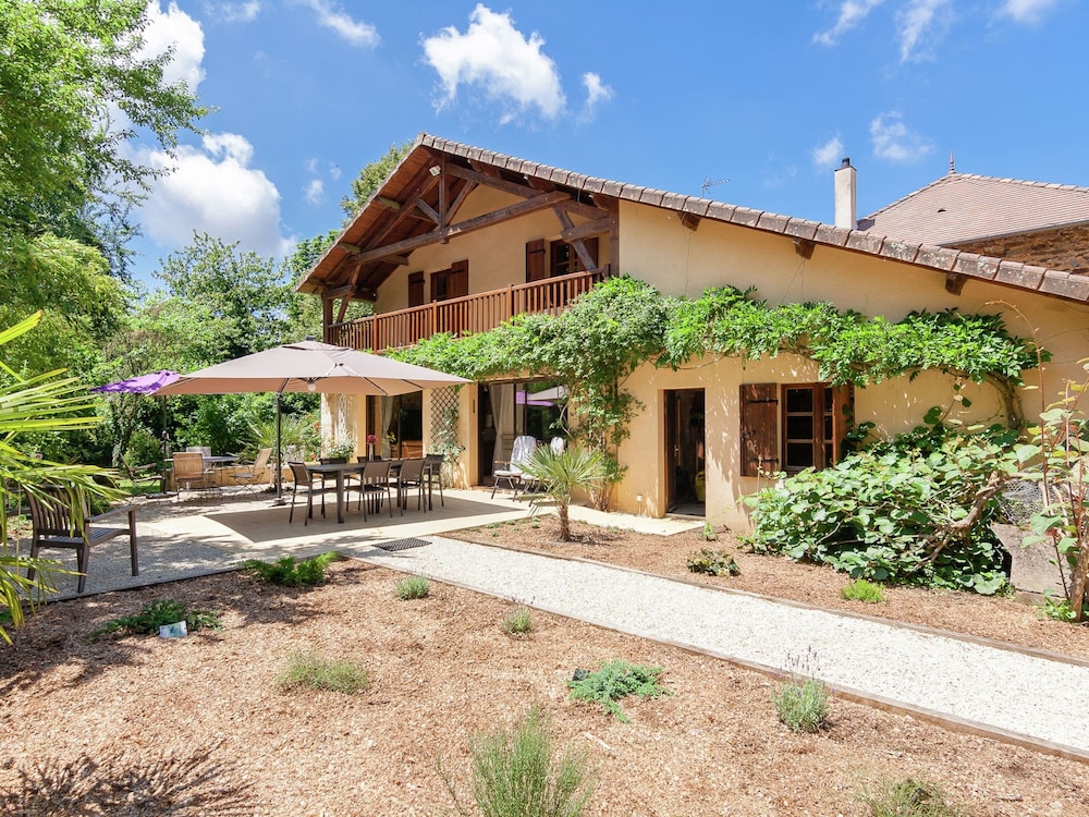 Spacious Farmhouse With Private Heated Pool in a Rustic Garden