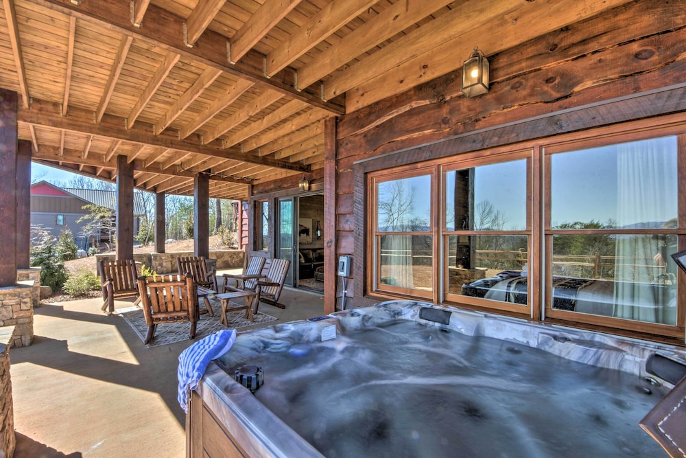 Luxurious Mountain Getaway w/ Game Room + Hot Tub! view 3