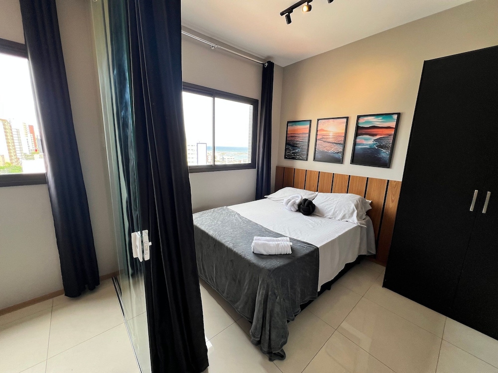 Full Apartments in Building w/ Pool & gym 500m From the Beach - Hpas
