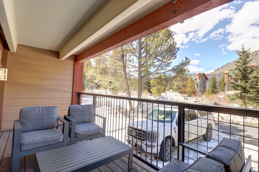 Peaceful Forested Location Next to River, Ski-In Ski-Out Located in Center Village - LD102 by Redawning