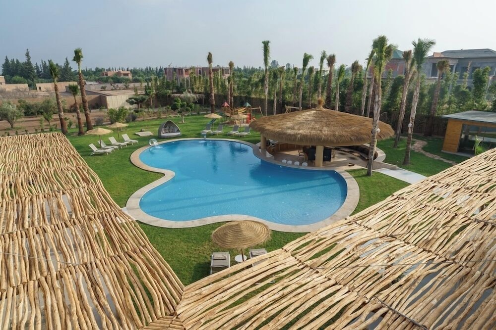 Villa PurSang Marrakech – Villa Privée de Luxe avec Hammam, Spa et Jardin