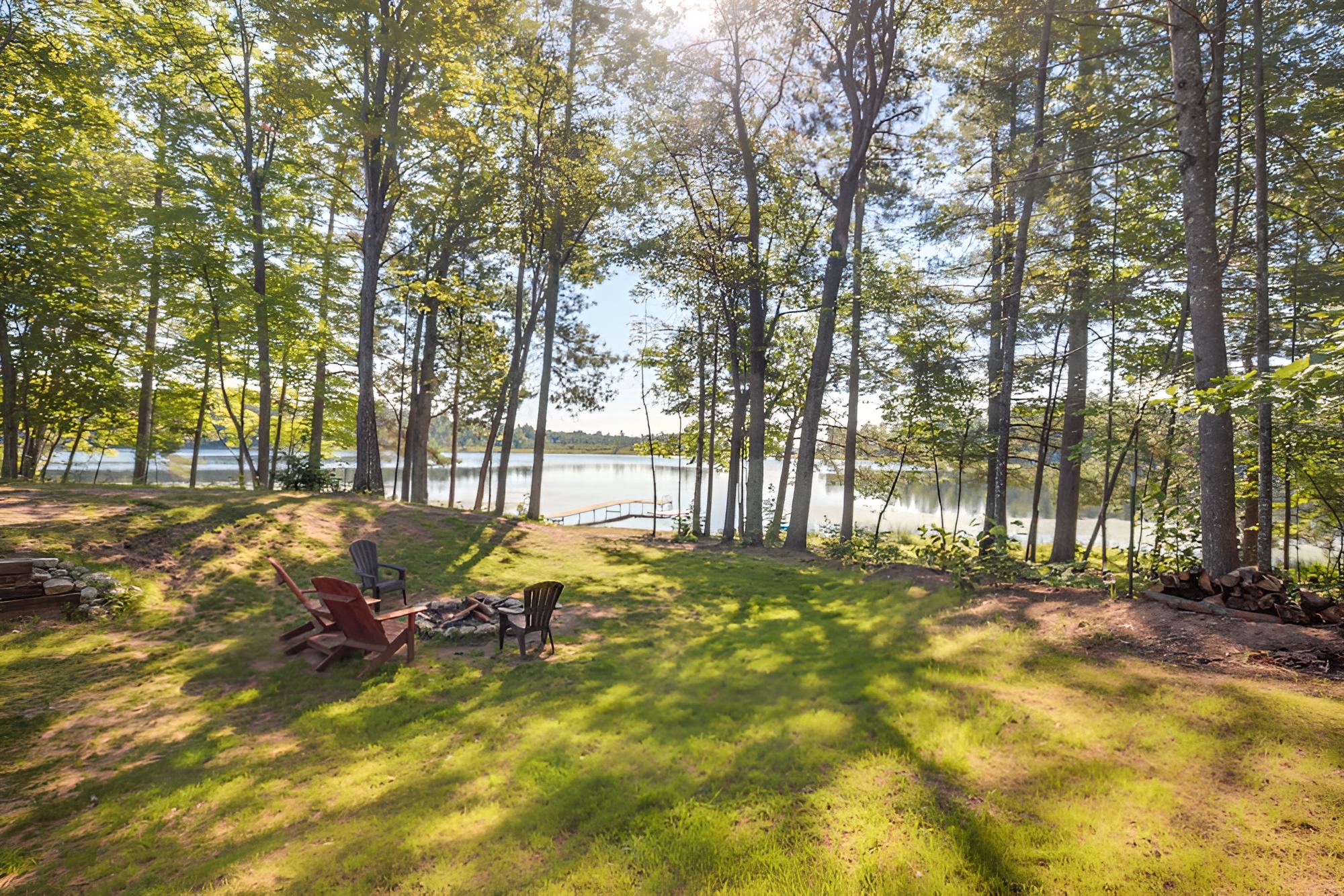 Cozy Northwoods Cabin w/ Private Lake Access view 2