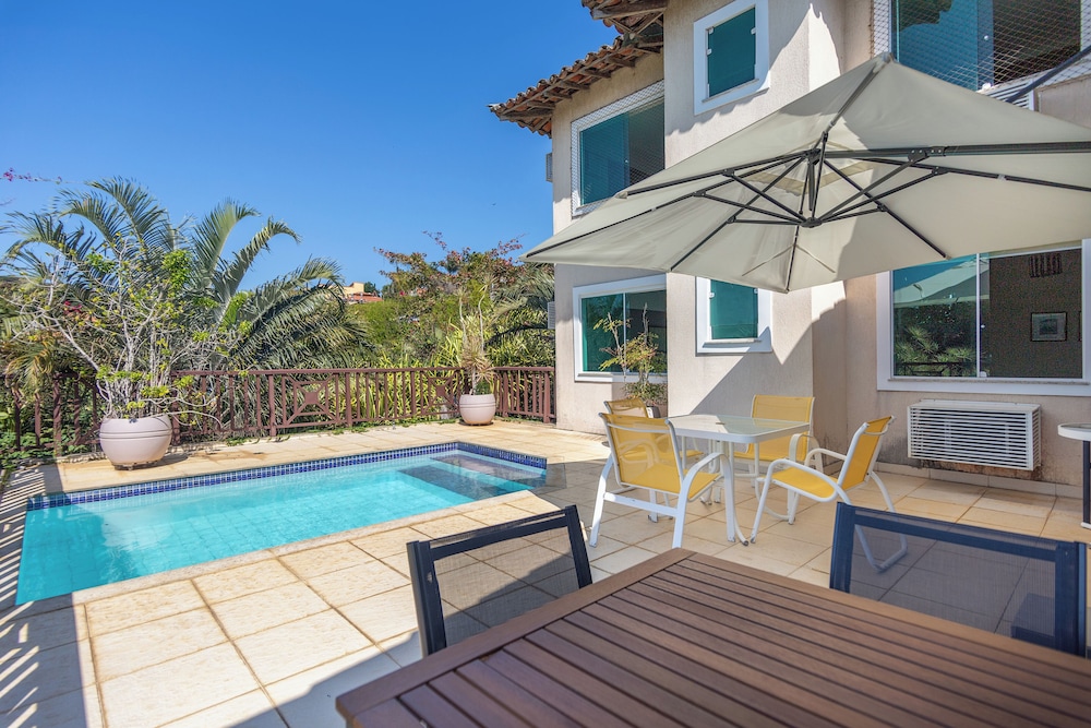 Bz73 Geribá! Casa c/ piscina privativa 5 Suítes!