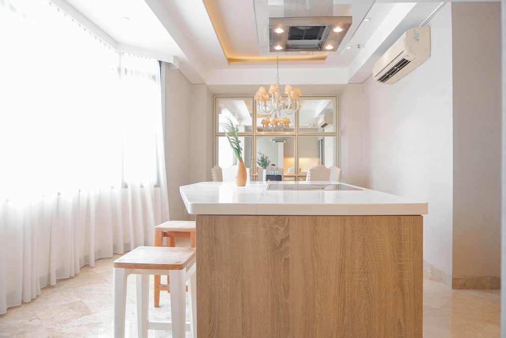 Spacious and Homey 1BR at Talang Betutu Apartment near MRT Station