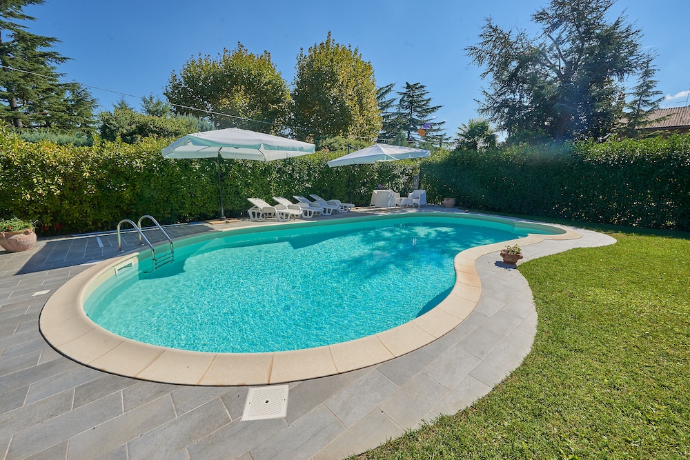 Villa Pali en Marsciano — recepcion & lobby