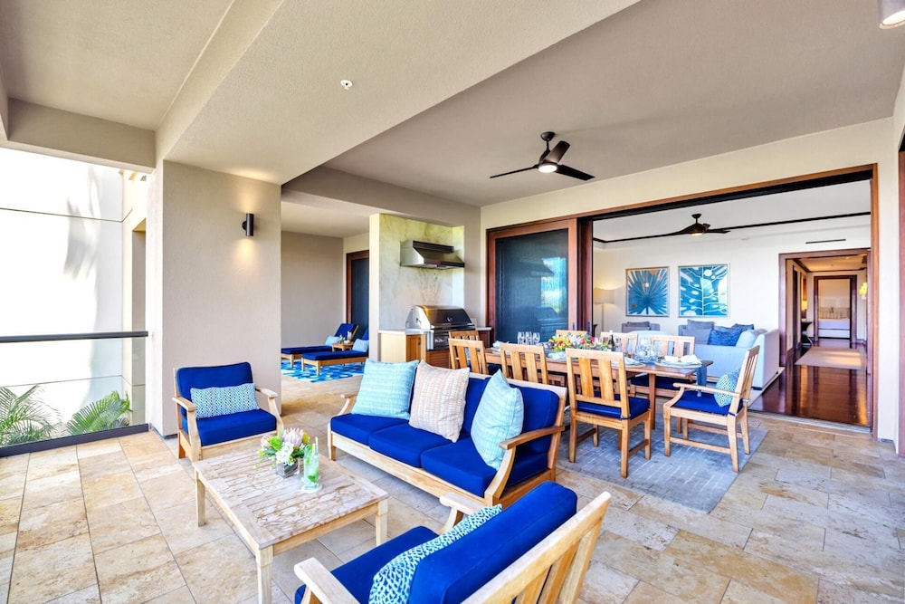 KBM Resorts Free CAR Luxury Oceanfront Villa at Montage Kapalua Bay Private Lanai and BBQ Mon-5203
