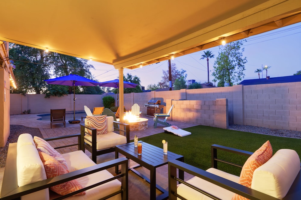 Old Town Saguaro - Pool - Fire Pit- Heart of Old Town