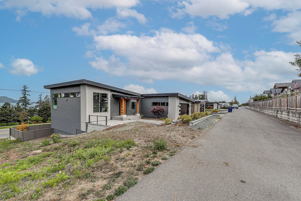 Fenced Yard, Water & Island Views: Anacortes Home!
