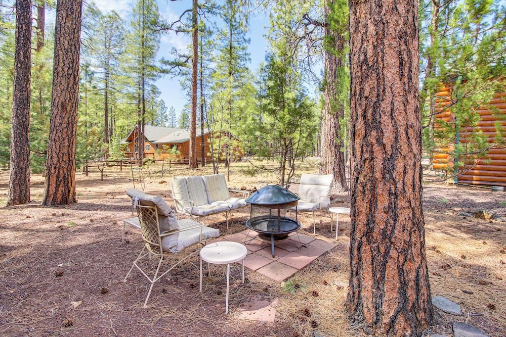 Game Room + Fireplace! Family Retreat in Pinetop