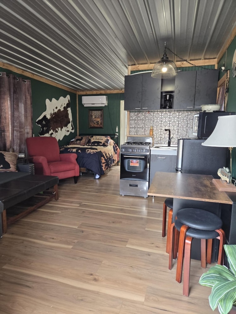#1 ~ Modern Hunting One Room Cabin ~ Wheelchair Accessible Cabin
