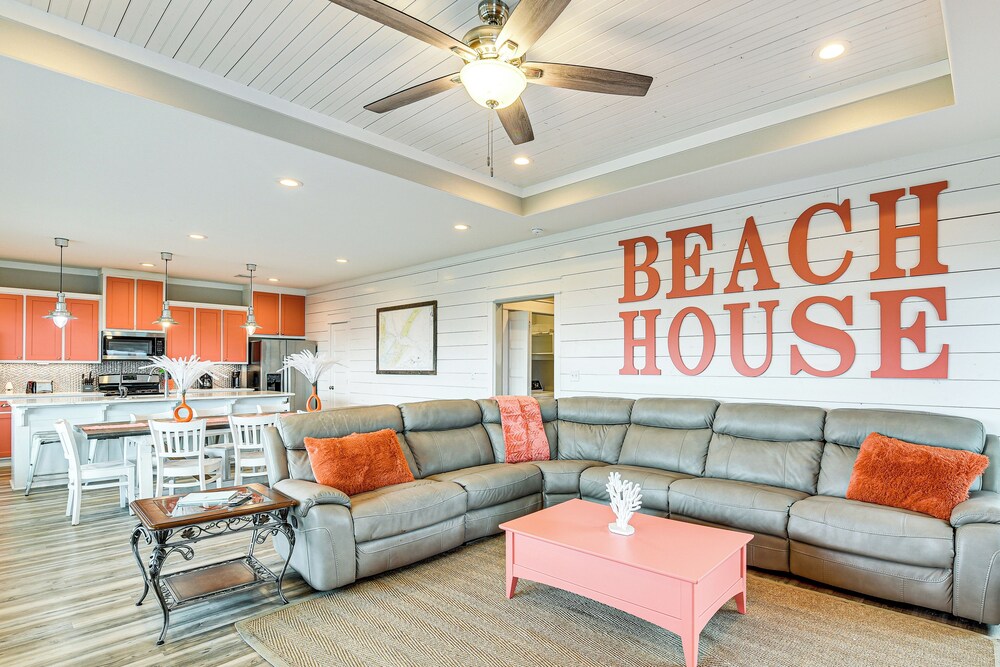 'the Beach House' Bolivar Peninsula Family Getaway