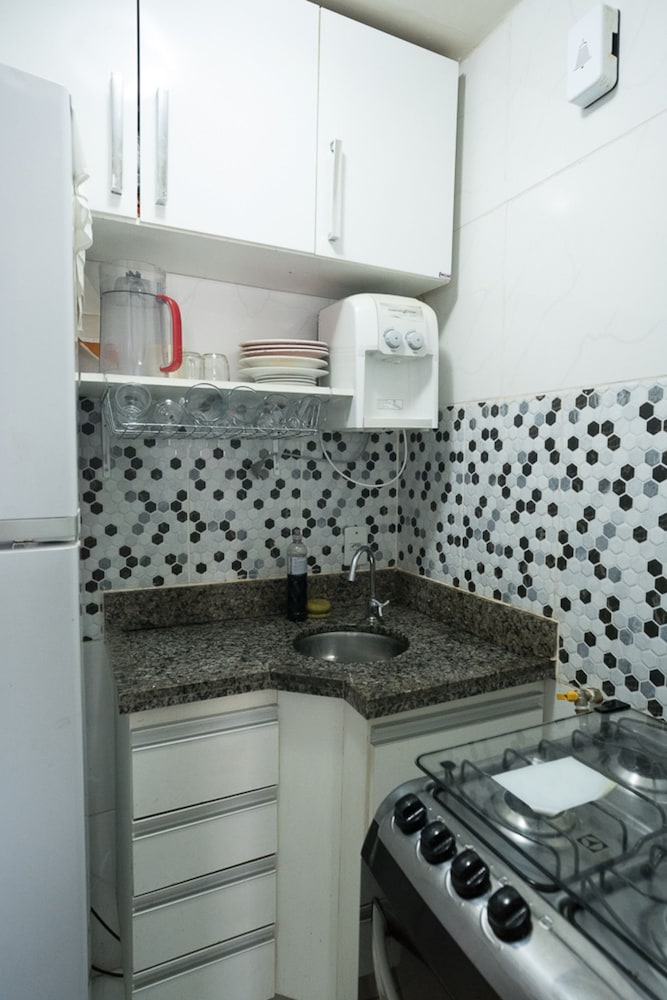 Apartamento com Wi-fi a 190 m da Praia da Costa