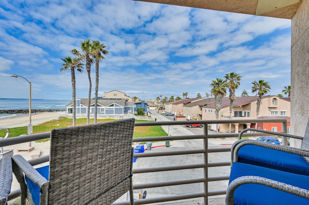 Ocean-view Imperial Beach Condo w/ Community Perks
