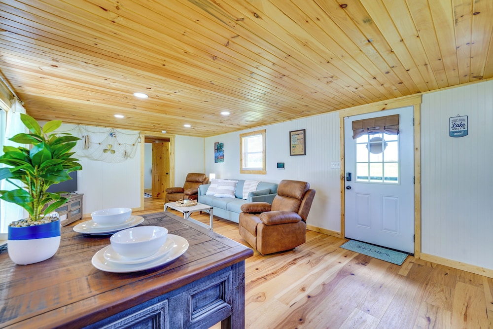Yard w/ Lake View: Home Near Table Rock Lake!