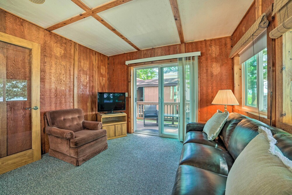 Waterfront Tawas Lake Retreat w/ Fire Pit!