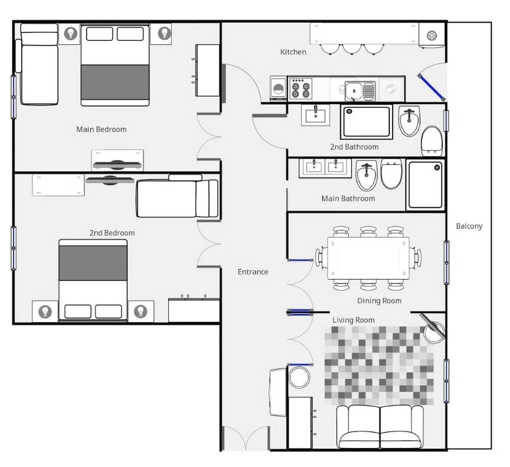Varental Via Paolo Ii Vatican 3br